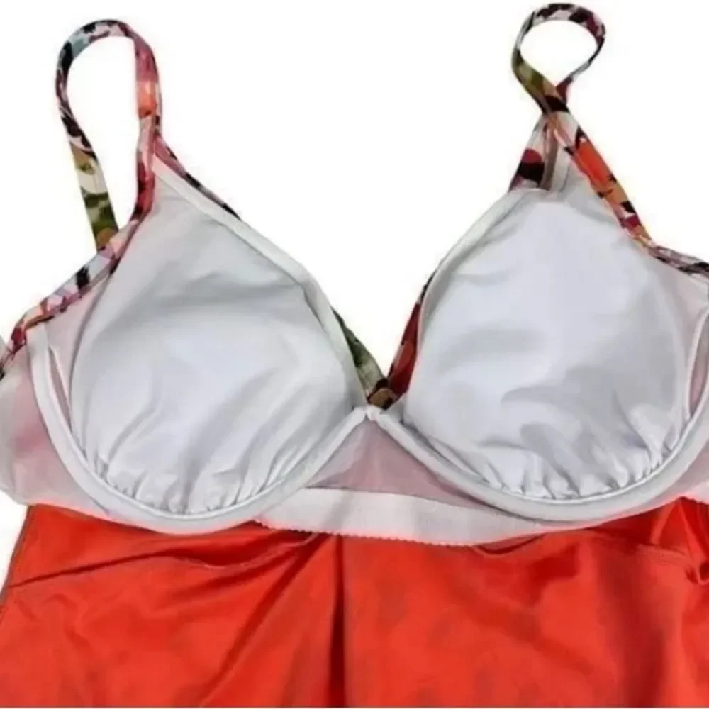 Bleu Rod Beattie Party Animal Twist Underwire‎ Tankini Top 14D NWT in packaging